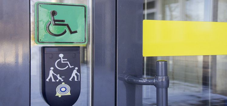 automatic handicap door opener in Guadalupe