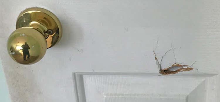 interior door hole repair Guadalupe