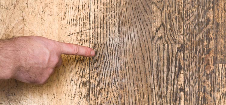 Wood Door Scratch Repair in Guadalupe